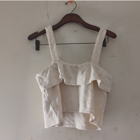 Madewell Ruffle Tank top - Picture 4 of 16